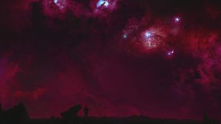 A flashback to an alien planet in the Milky Way 11 billion years ago, as host Neil deGrasse Tyson witnesses stars being born.