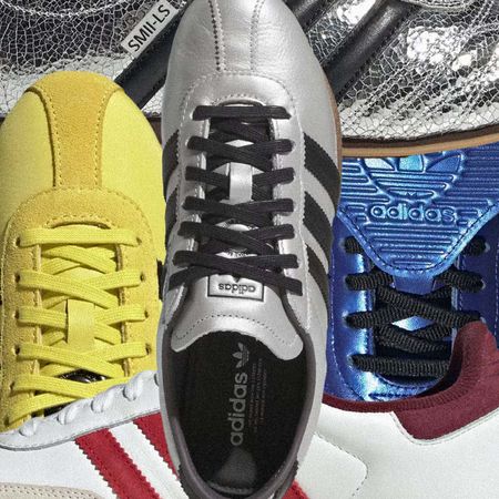 A collage of different adidas styles
