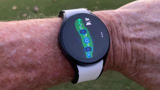 Samsung Galaxy5 Pro Golf Edition Watch hole map