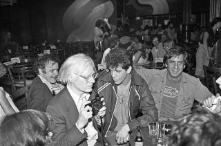 Fields with Andy Warhol and Lou Reed