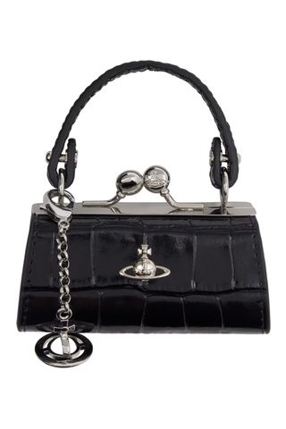 Vivienne Westwood Black Doll Bag Coin Pouch