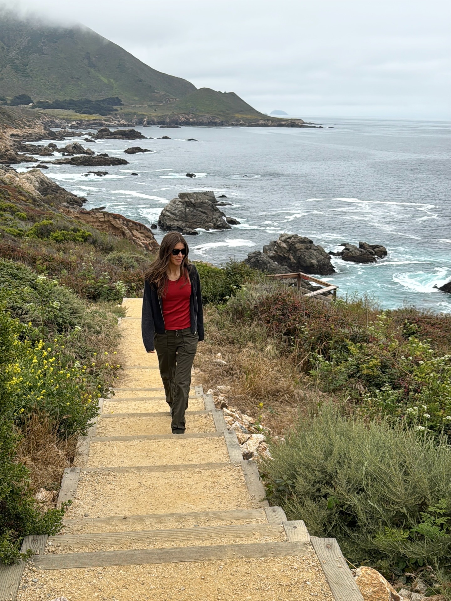 Judith Jones at Garrapata State Park
