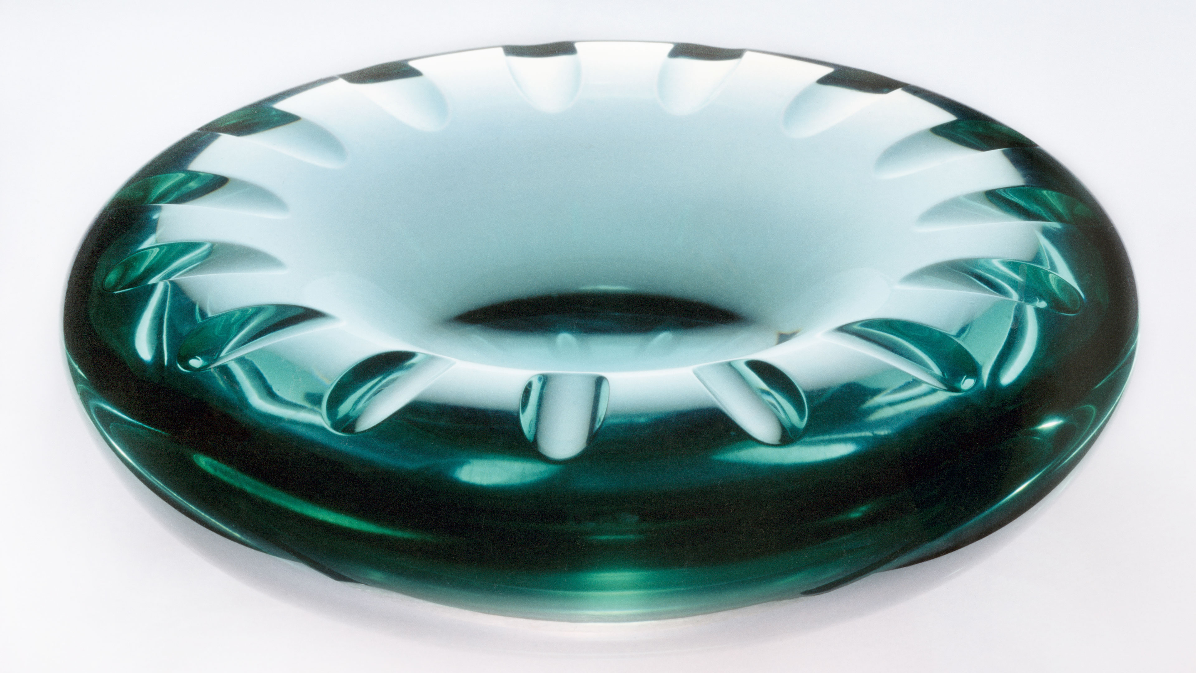 Glass ashtray
