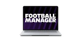 Football Manager on laptop for Amazon Prime Day