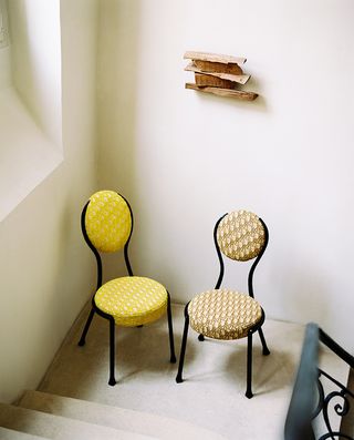 Dior Medallion Chair by Pierre Yovanovitch