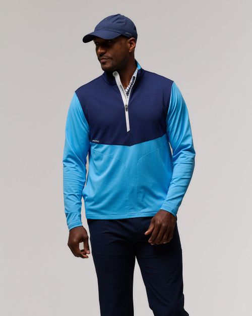 Hagler Textured Performance Quarter Zip