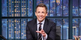 Seth Meyers hosting Late Night