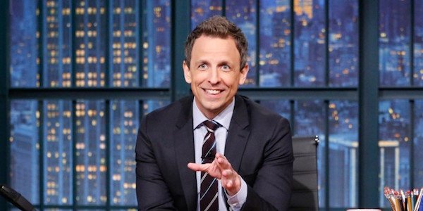 Seth Meyers hosting Late Night