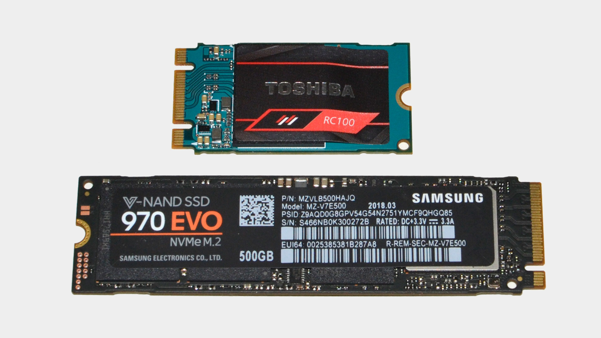 Toshiba RC100 NVMe SSD review a tiny package with modest aspirations