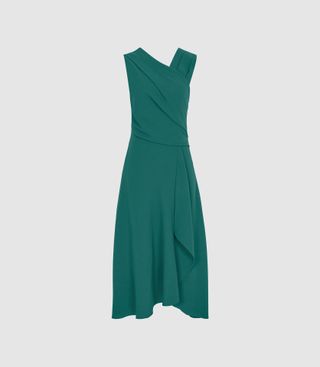 Marling Wrap Front Midi Dress – was £185, now £70