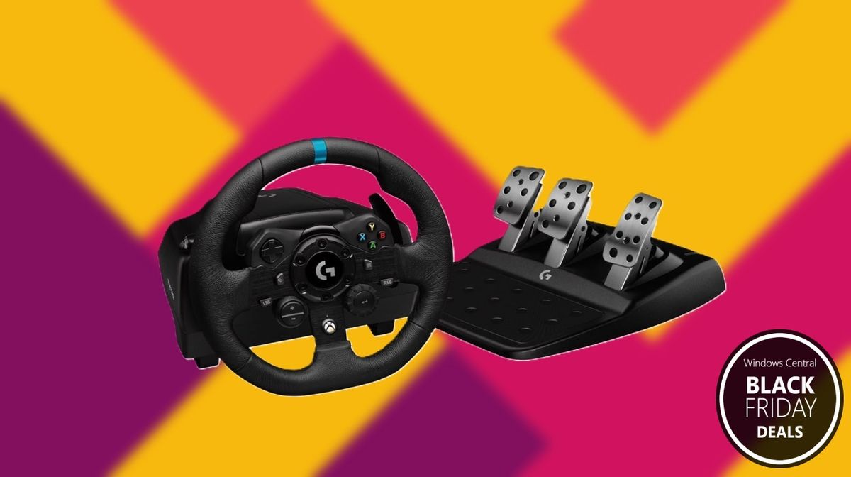 Logitech G920 Driving Force Racing Wheel for Xbox One and Windows - Black  (New in Non-Retail Packaging) 