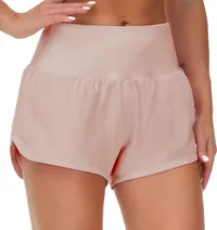 The Gym People High Waisted Running Shorts (Women's)