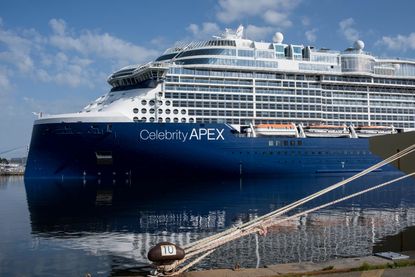 The Celebrity Apex ship.