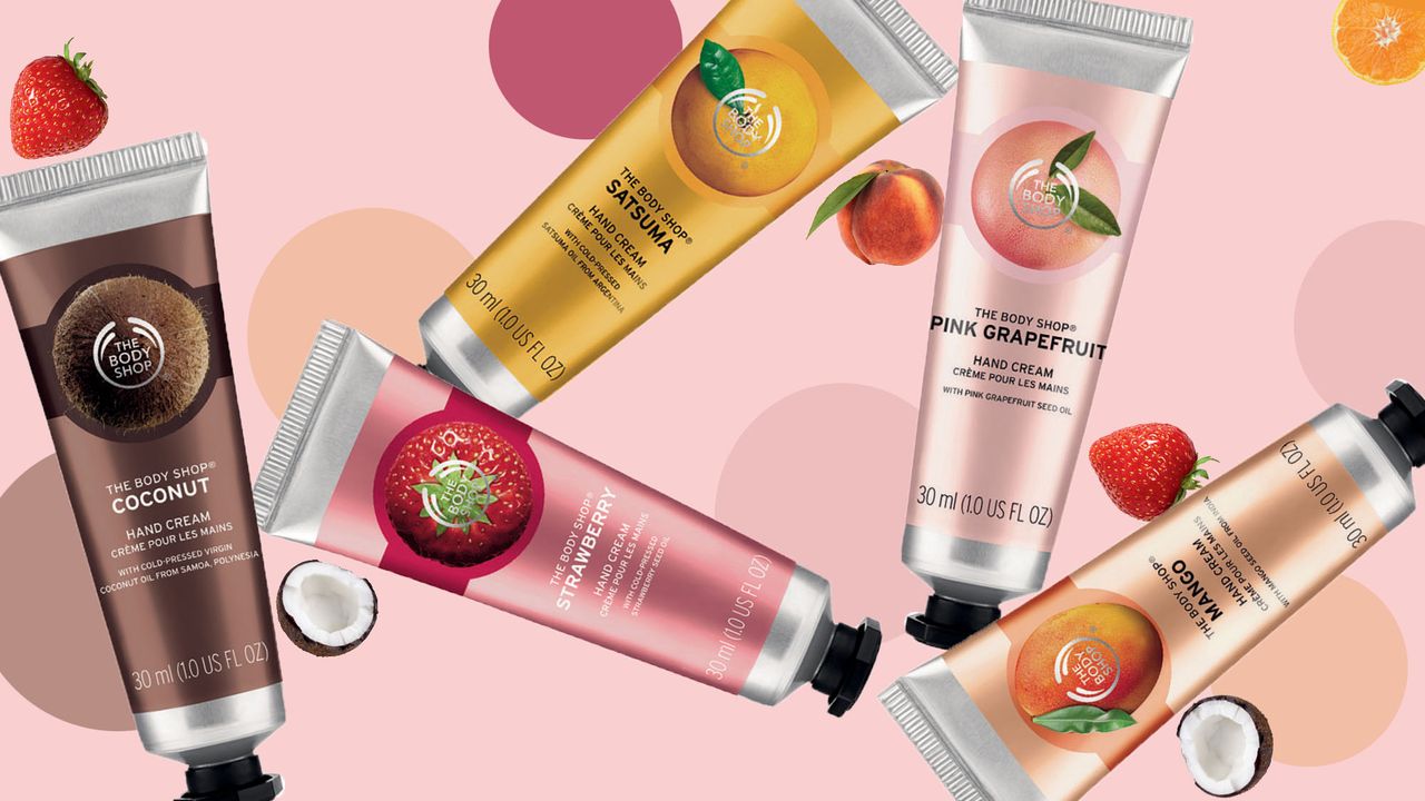 body shop hand creams