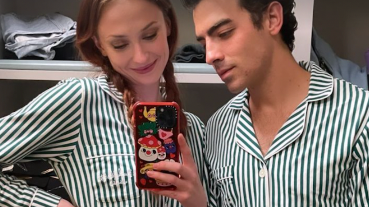 Sophie Turner Wishes Husband Joe Jonas Happy Birthday with Pajamas Selfie