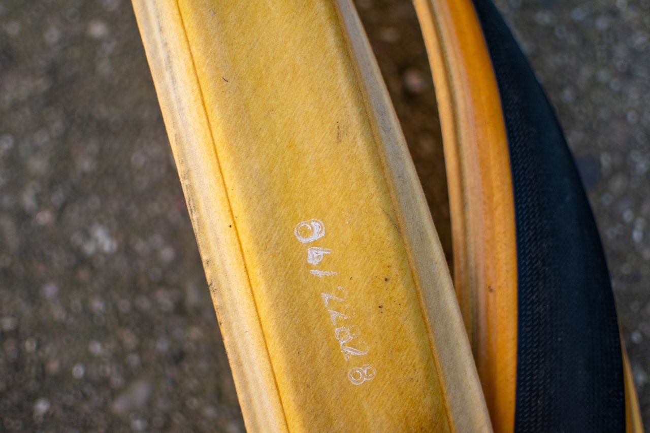 A Specialized Turbo Cotton Hell of the North tyre