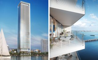 Missoni Baia designed by Asymptote Architecture in Biscayne Bay, Miami
