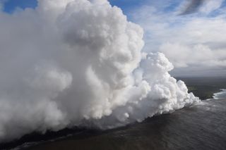 Kilauea laze plume May 19