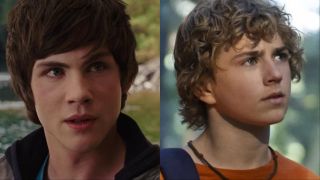 Logan Lerman and Walker Scobell as Percy Jackson