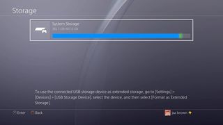 PS4 System Storage 1