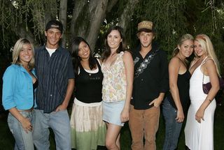 the cast of laguna beach posing together