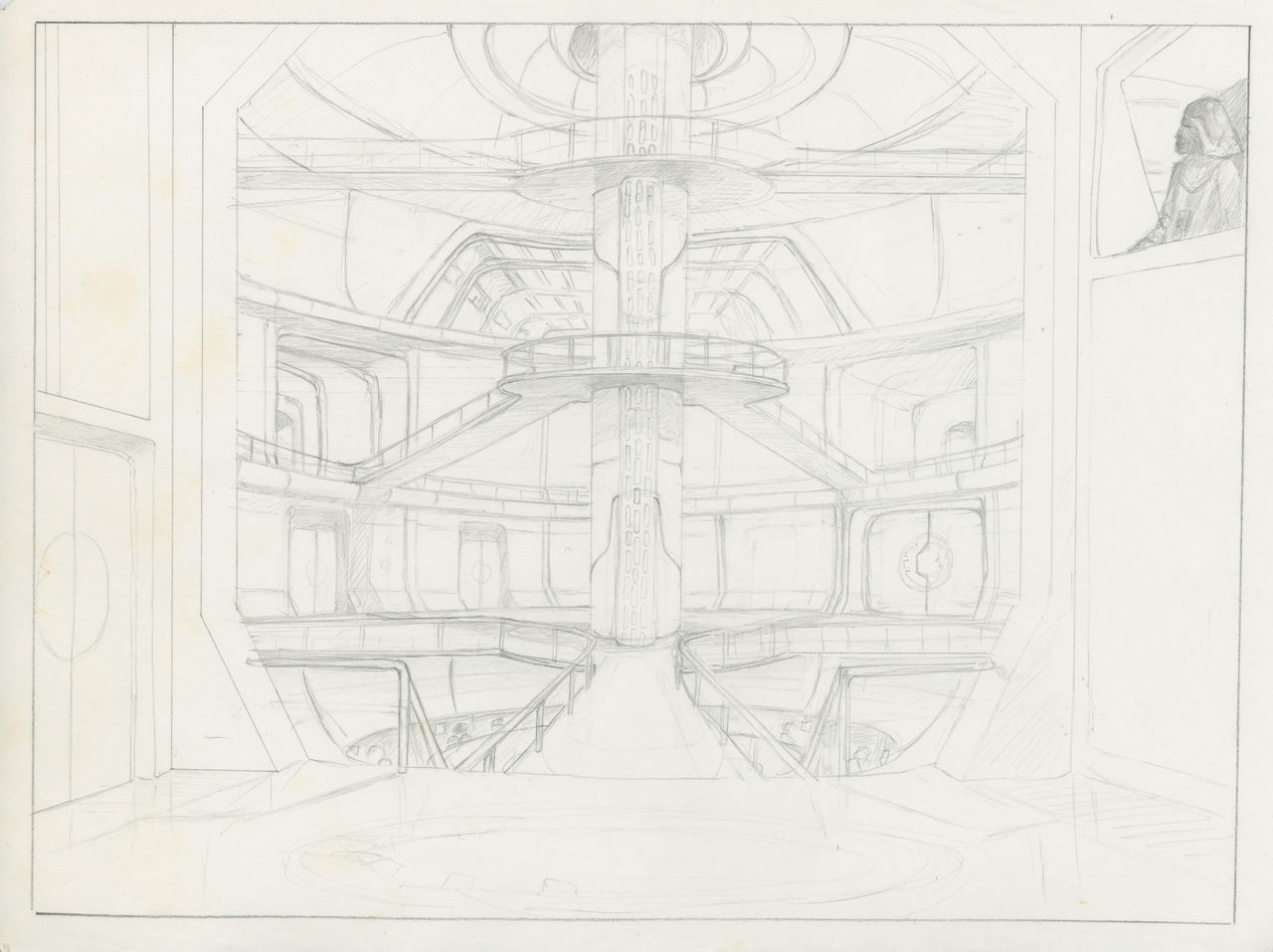 Concept art for TIE Fighter
