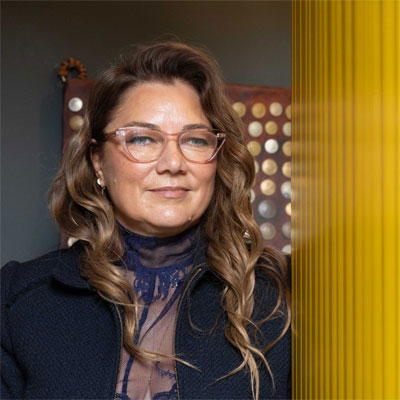 headshot of Elizabeth Assaf co-founder and designer at Urban Front