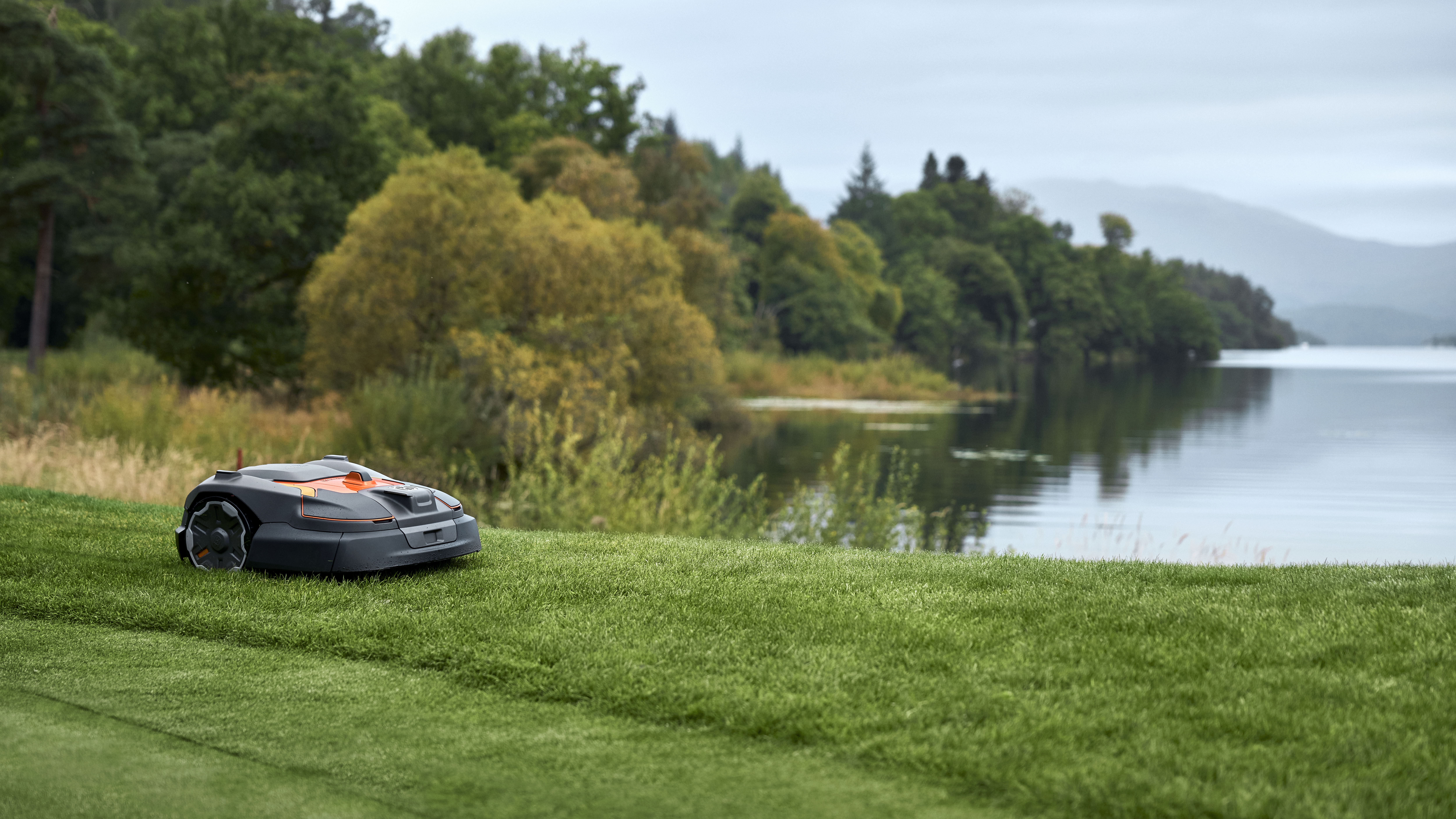 Robot mowers can be controlled remotely