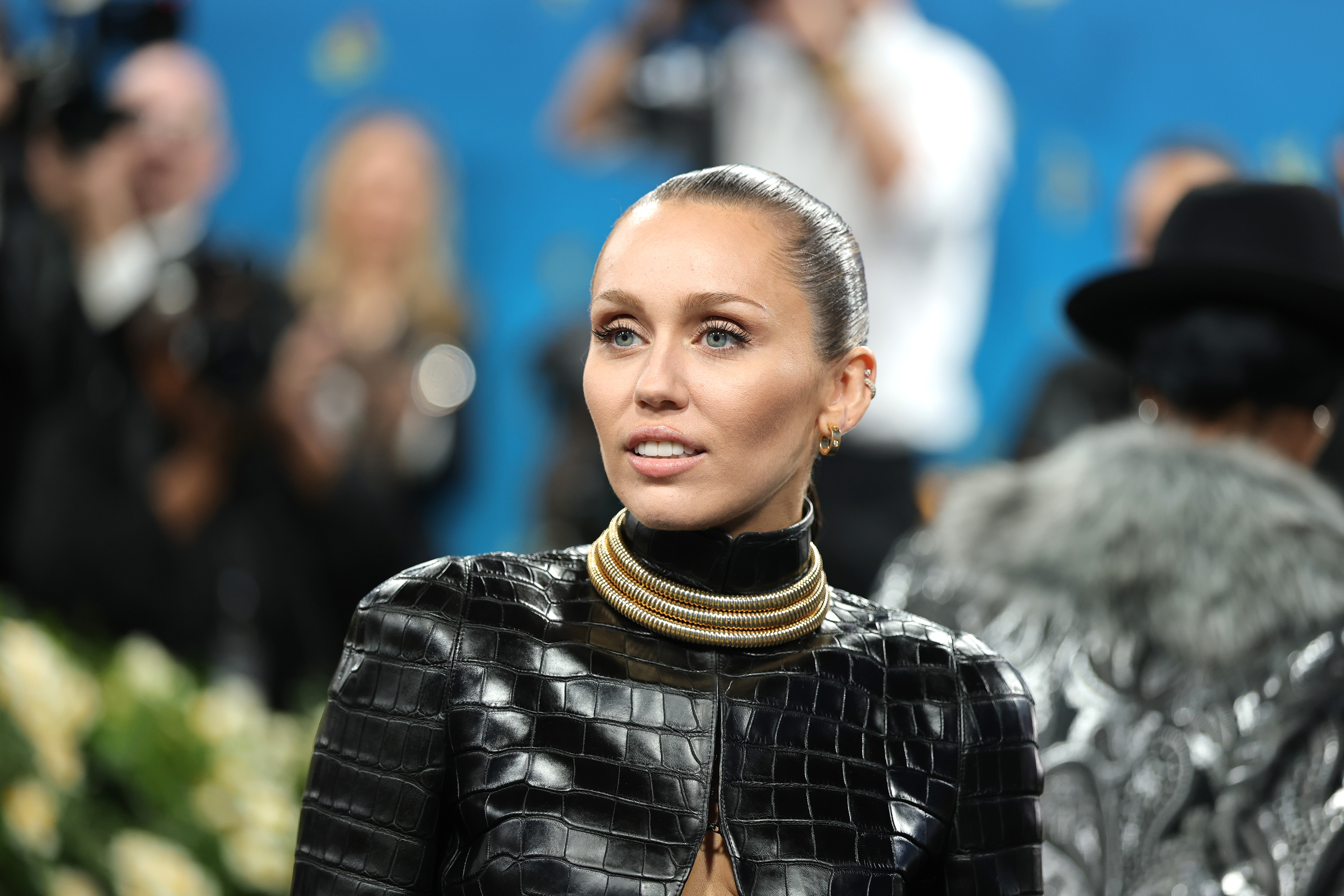Miley Cyrus at the 2025 Met Gala