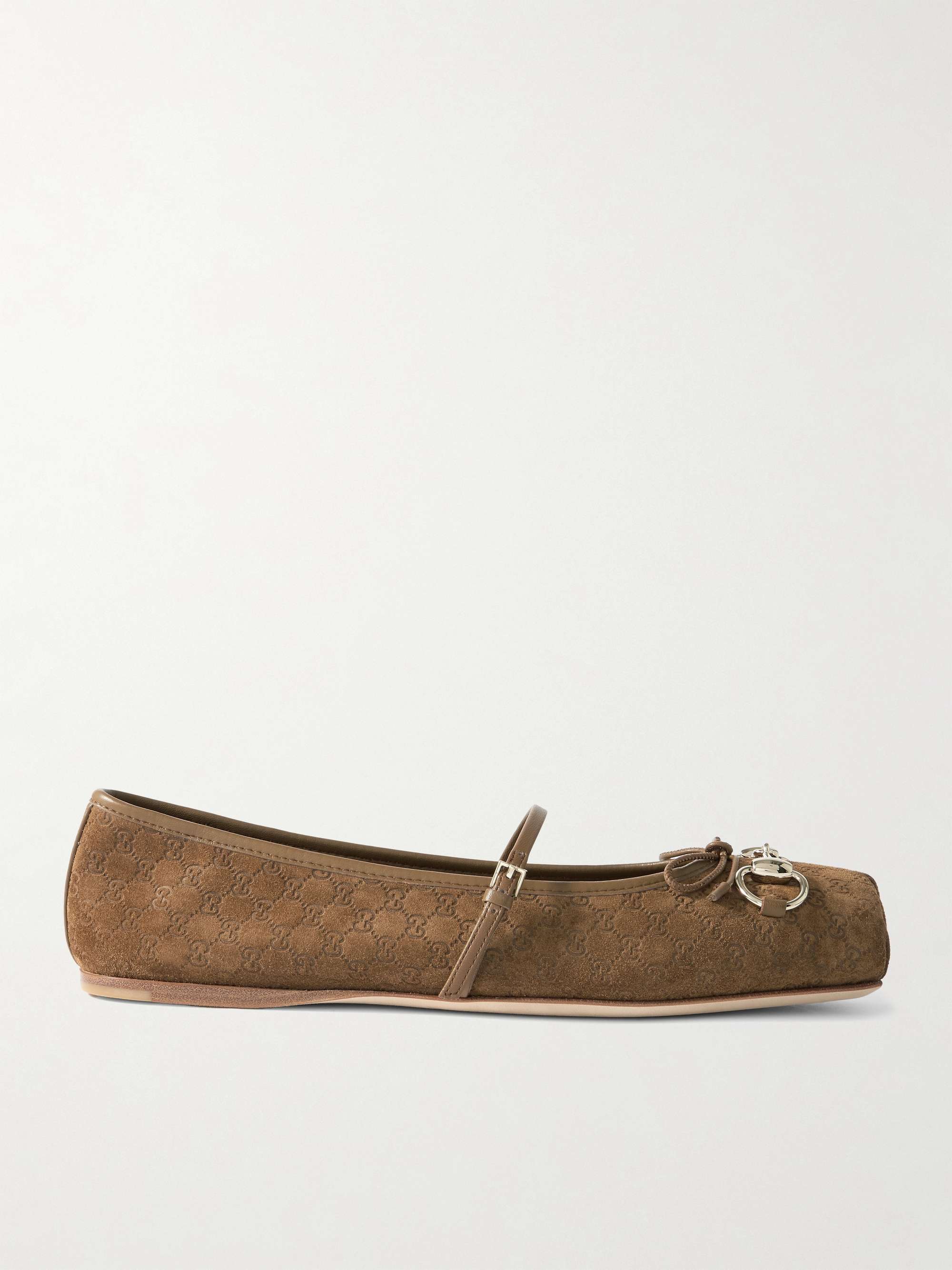 Horse trawl suede ballet plain