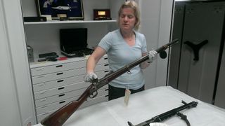 historical weapons in US Navy archives