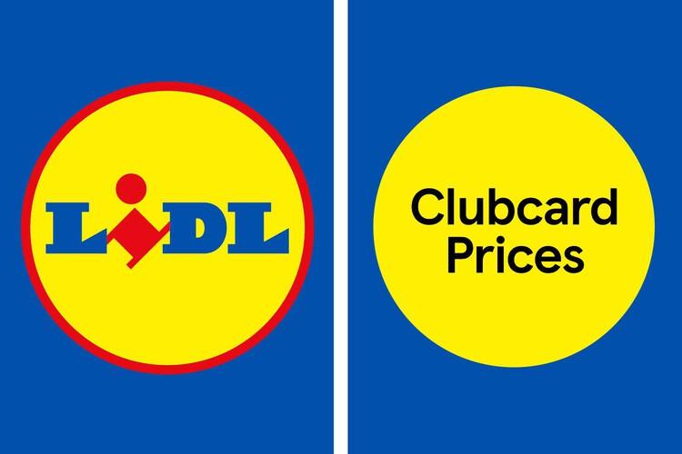 Lidl and Tesco logos