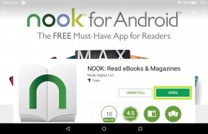 nook reader app for android