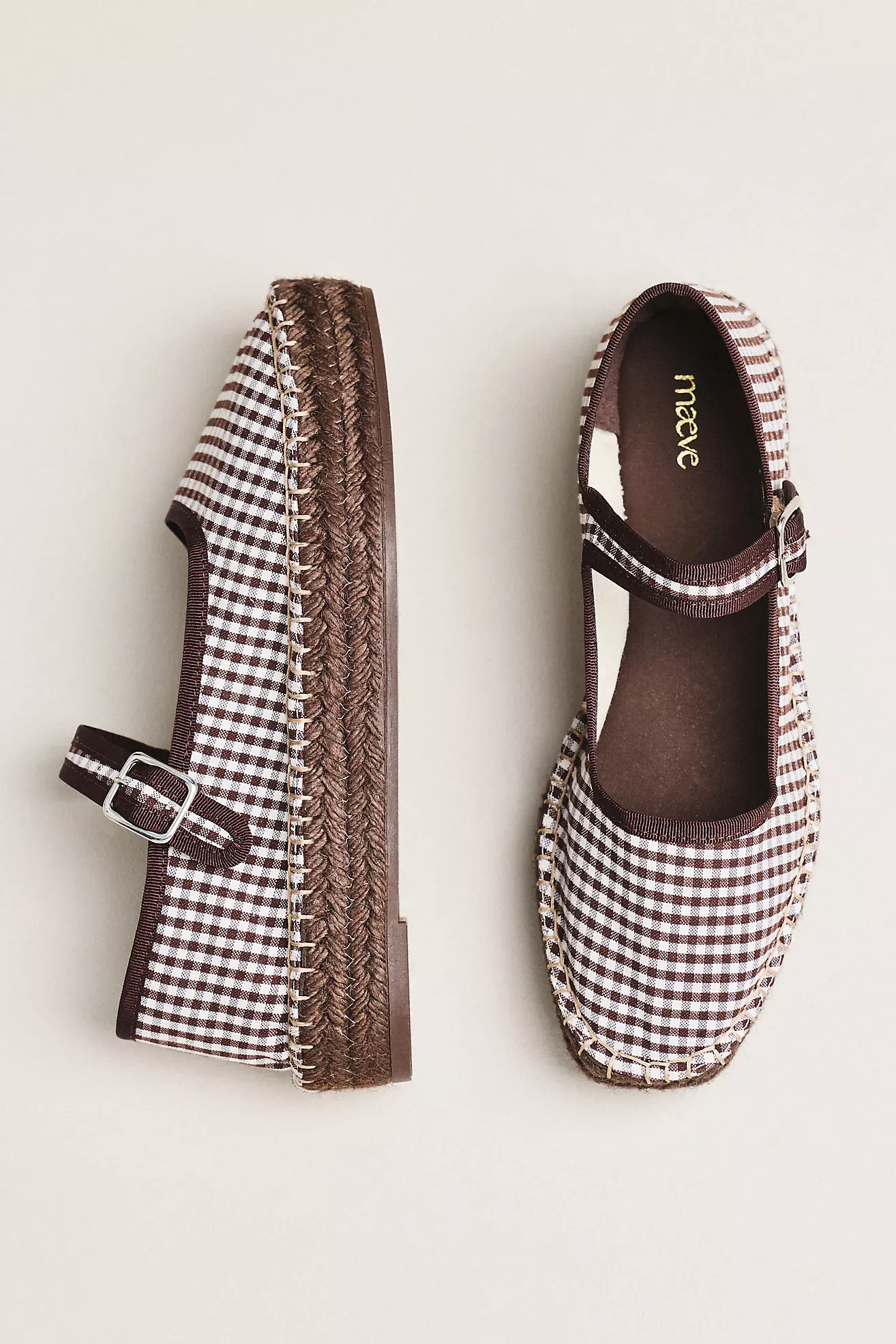 Maeve Mary Jane Espadrille Flats
