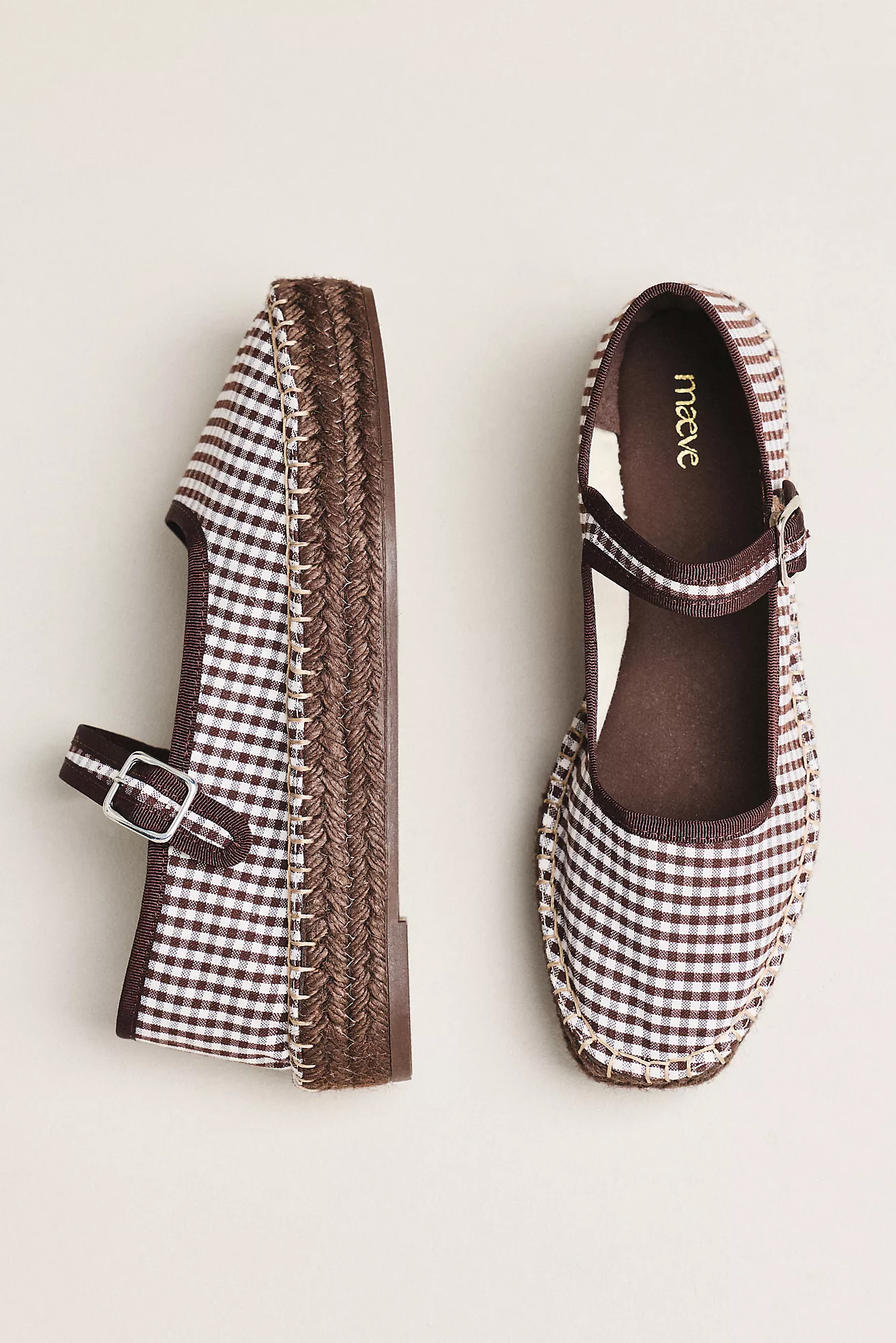 Maeve Mary Jane Espadrille Flats