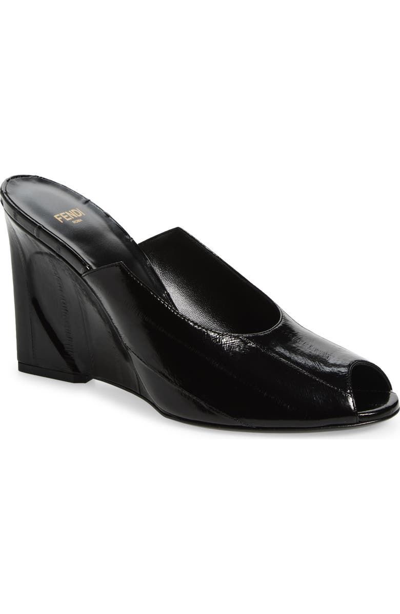 Show Genuine Eel Wedge Mule