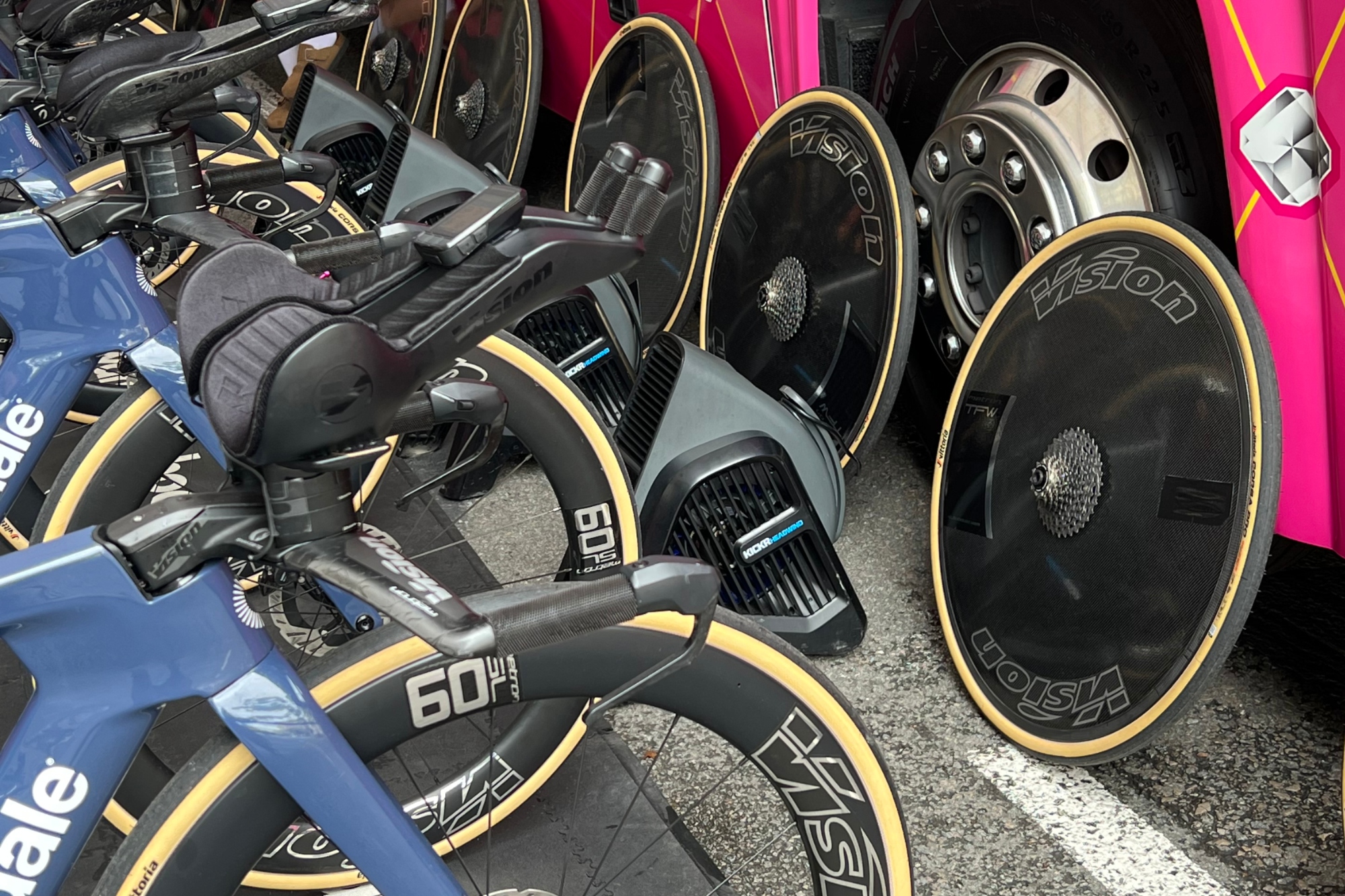 Vision TFE Team Edition Aero Extensions on board