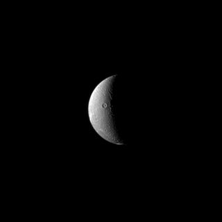 Dusk on Dione