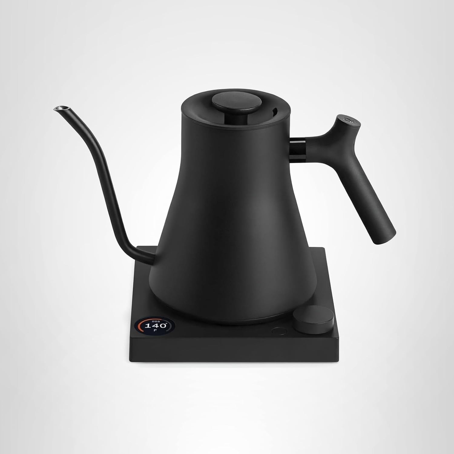 Fellow Stagg Ekg Pro Electric Gooseneck Kettle &amp;ndash; Precise Temperature Control, Quick Heating, Brew Timer, Scheduling, Stainless Steel, Pour-Over Coffee - 0.9l, Matte Black