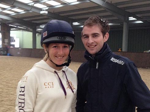 Brian Toomey visits Laura Collett