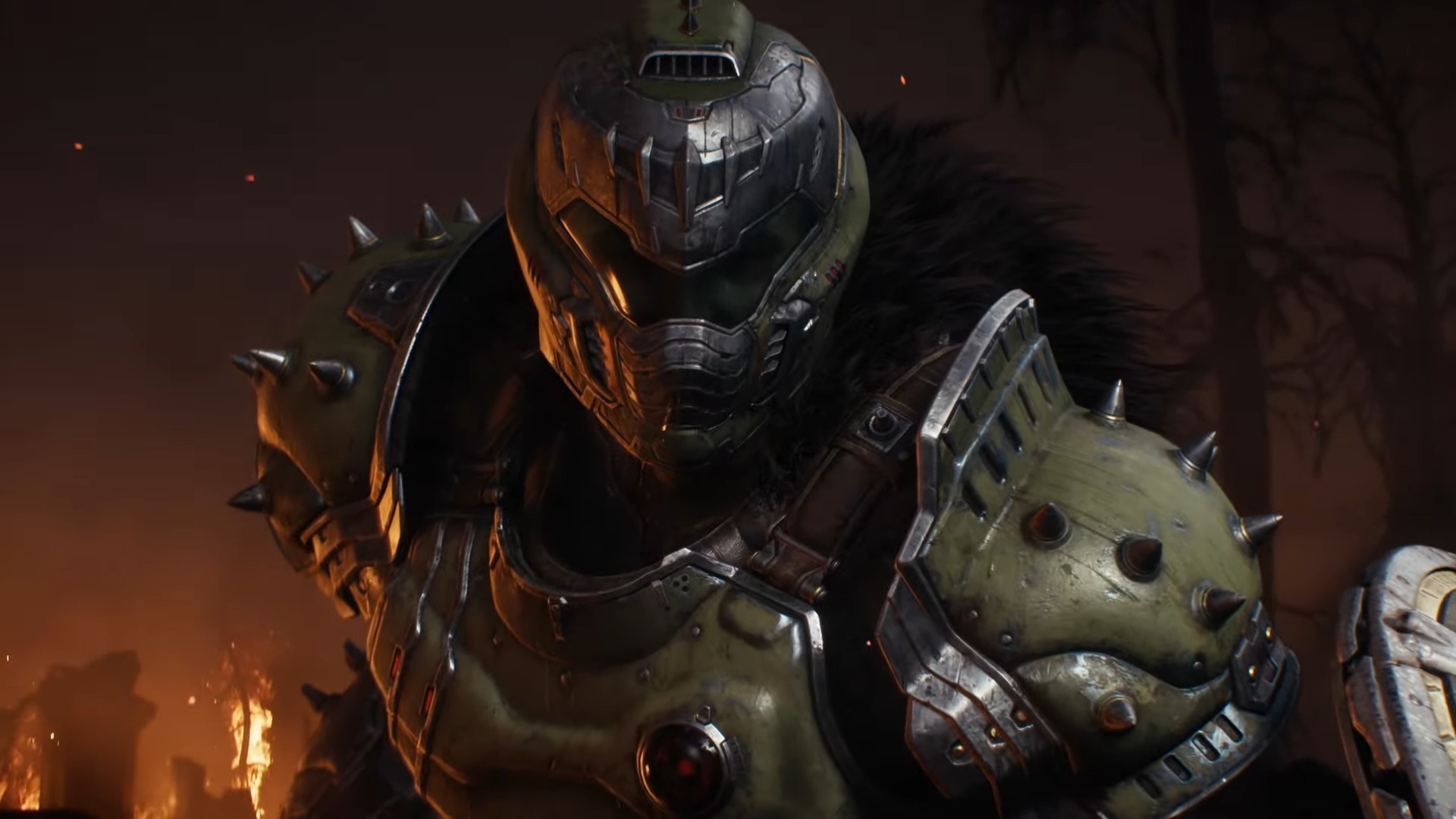 Doom: The Dark Ages takes the FPS icon off the rails with a giant mech, a blade shield, and a shotgun that shoots bones