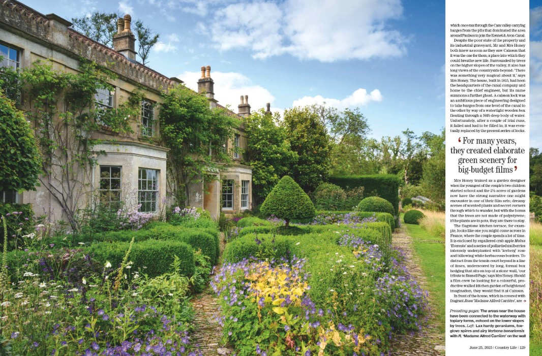 Country Life magazine spreads