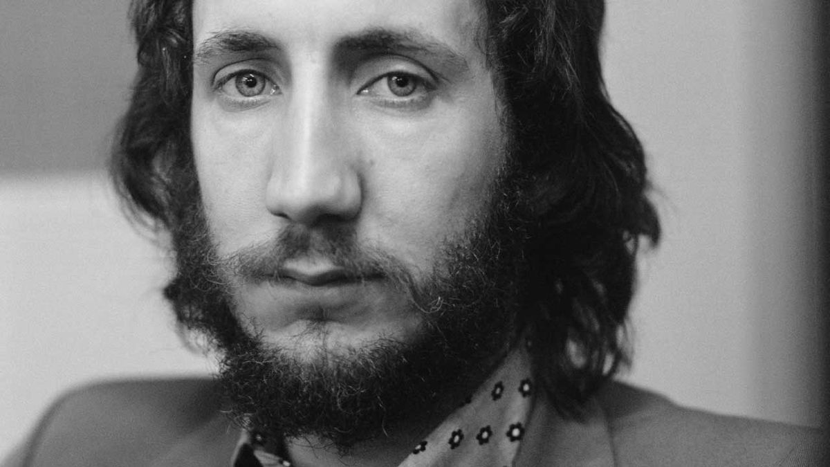 Pete Townshend studio portrait