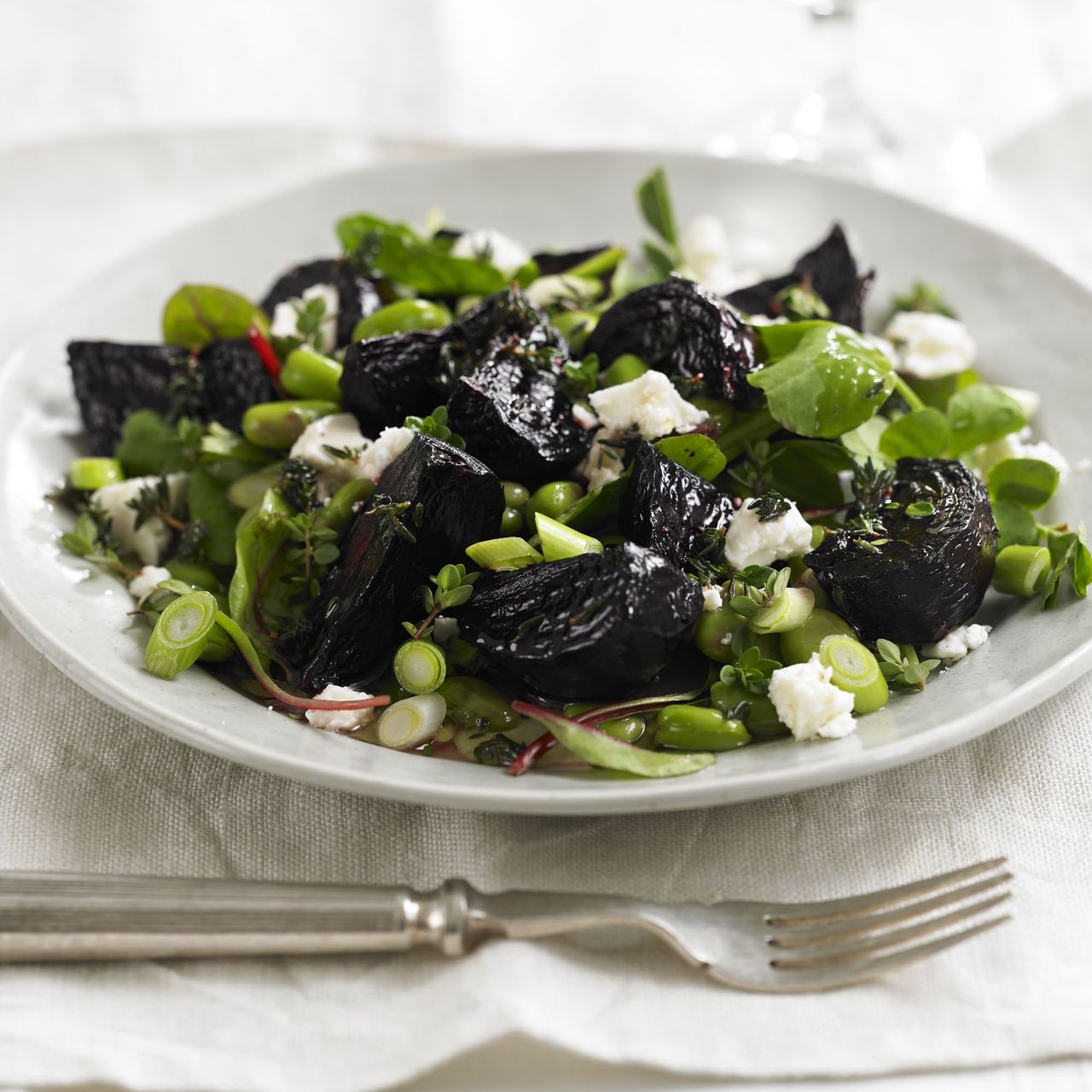 Beetroot and Broad bean Salad recipe-Salad recipes-recipe ideas-new recipes-woman and home