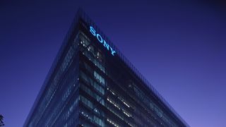 sony building at night