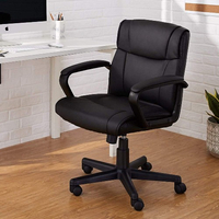 Check out the AmazonBasics Mid Back Office chair on Amazon