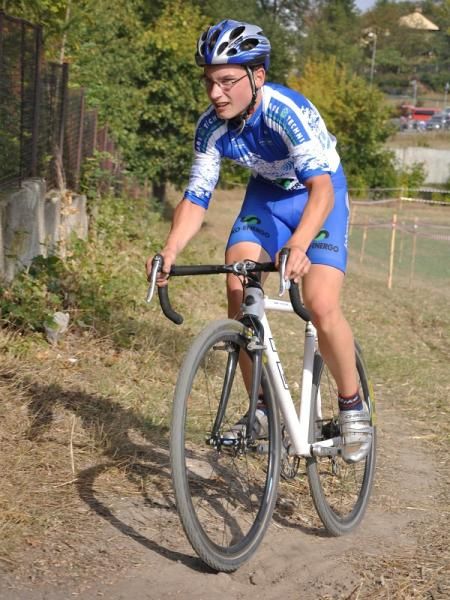 A look of determination on this competitor's face.