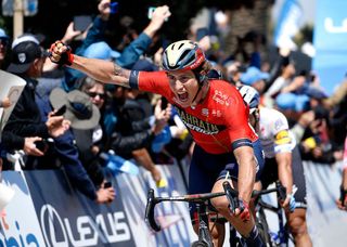 Bahrain-Merida's Ivan Garcia wins stage 5 of the 2019 Tour of California