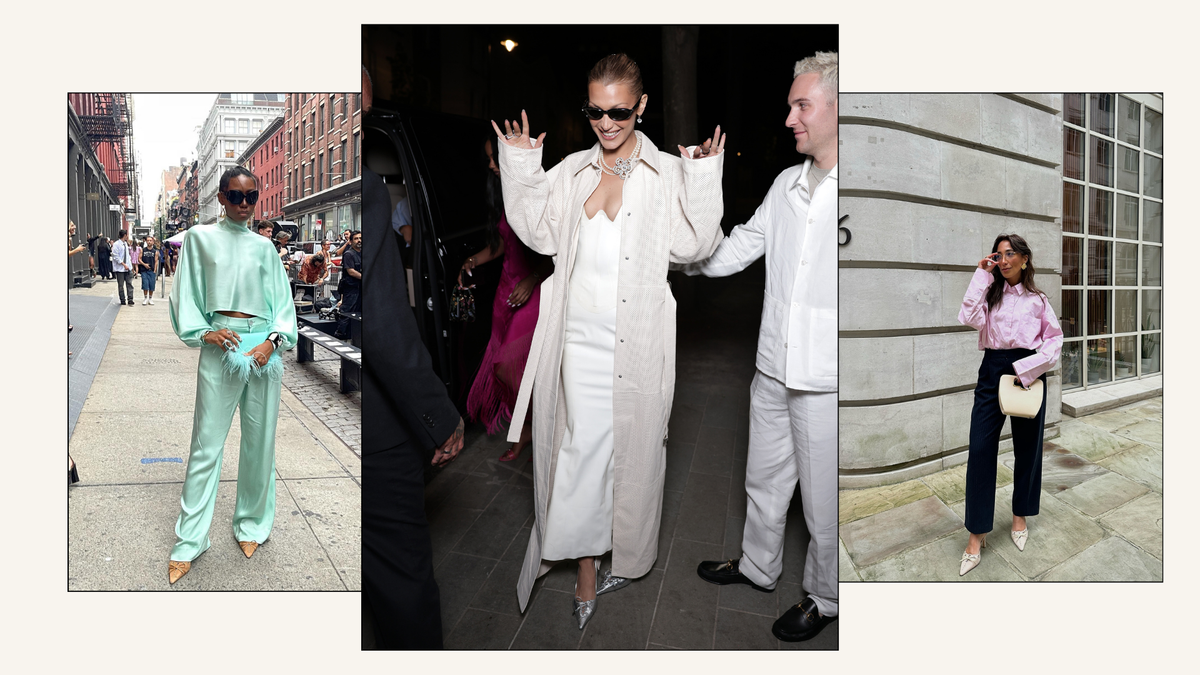 Stylish People Have Brought Back the Cool '90s Heel Trend That Elevates Trousers and Dresses