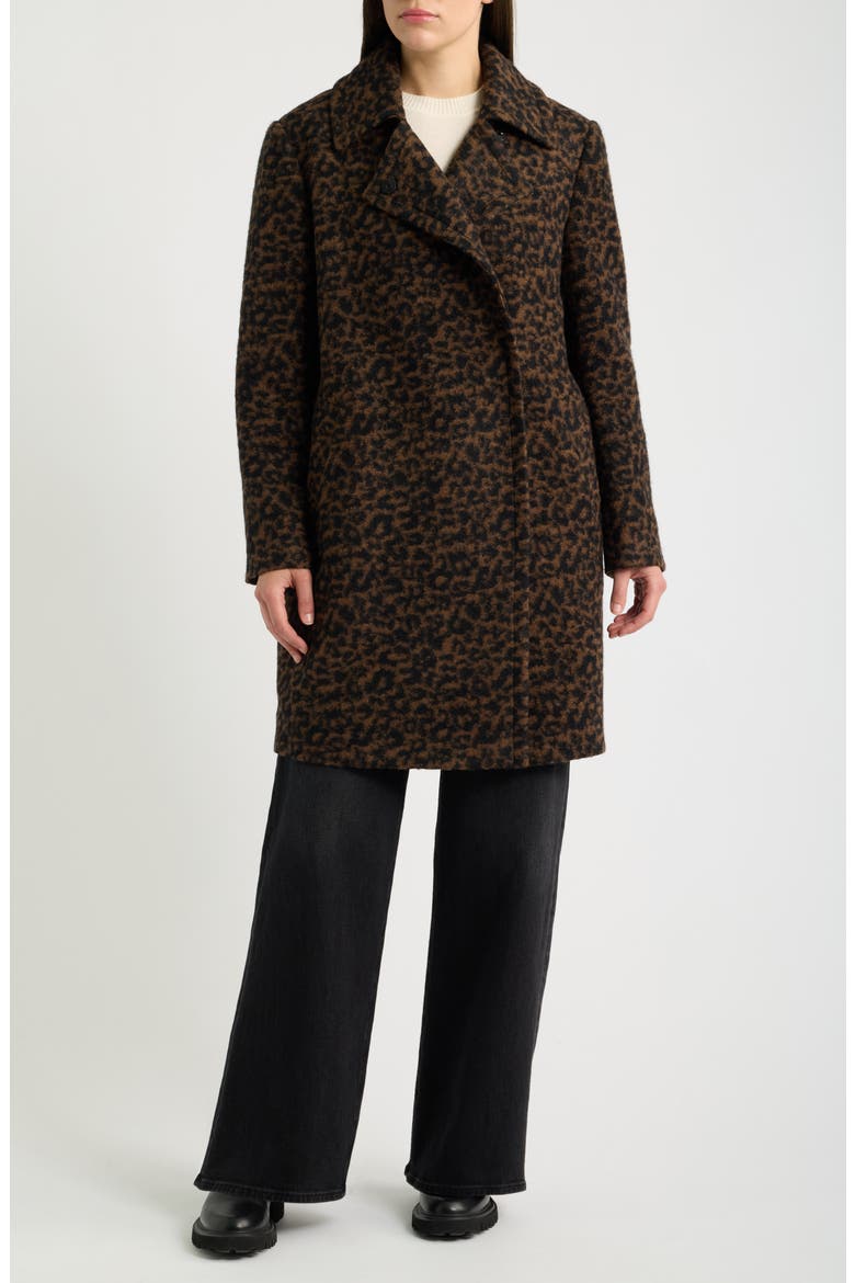 Cheetah Print Coat
